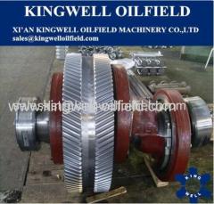 EMSCO Oil Drilling Mud Pump Crankshaft Assembly