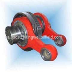 EMSCO Oil Drilling Mud Pump Crankshaft Assembly