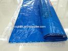 Large , Small Blue Foldable Woven Polypropylene Sand Bags Waterproof