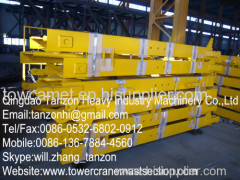 Head Tower Crane Mast Sections , L68B2 Tower Crane Spare Parts,Crane Mast