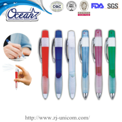4ml waterless hand sanitizer spray with promotional pens cheap