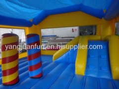 Batman Inflatable Jumping Castle with Slide