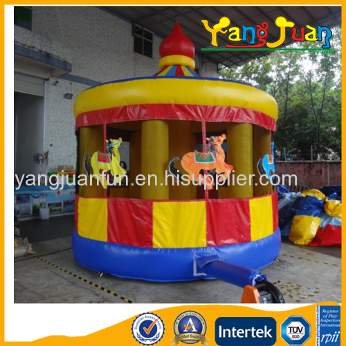 Circus Inflatable Carousel Bouncer