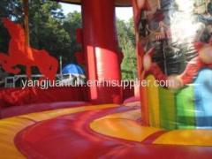 Circus Inflatable Carousel Bouncer