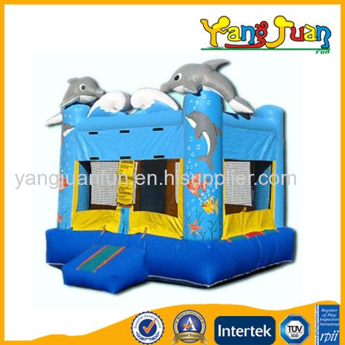 Inflatable Dolphin Bounce House