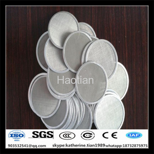 multi-layer oil filter disc