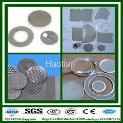 single layer and multi-layer oil filter disc