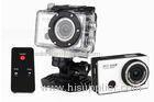 Black Wifi 1080P Action Camera Remote Control Helmet Action Cameras with Changeable Battery