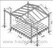 Concert Aluminum Stage Truss Tower With Roof Stage 760mm X 600mm