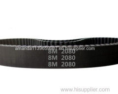 free shipping2080-8M-15mm synchronous belt timing belt pitch 8mm width 15mm length 2080mm 260 teeth 8M belt manufa