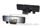 1MP Rearview Mirror hd720p portable Mirror Car Camera Day and night With Microphone / Speaker