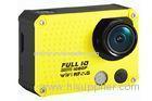 Custom 60m Waterproof Full HD 60fps 1080P Action Camera / Wifi Sports Cameras 12MP