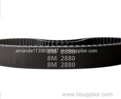 free shipping 2880-8M-15mm synchronous belt timing belt pitch 8mm width 15mm length 2880mm 360 teeth 8M belt factor