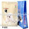 Quad-Seal Dog Pet Food Pouch Flexible Laminated With Zipper