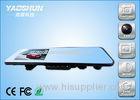 Wifi Dual Camera Car DVR H.264 Compression , Rear View Mirror Recorder