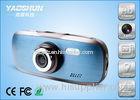 Seamless Loop Recording Motion Detect Blue Auto Dash Cam H.264 Compression With 2.7