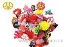 Cute flexible PVC classic cartoon Loom Bracelet Charms with ROHS , FDA , SGS