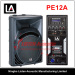 12inch 2 way Professional Stage Plastic Active Speaker PE12 / 12A