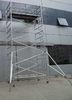 Easy climbing Steel Ladder Frame Aluminium Alloy Scaffolding 6.2m