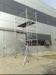Ladder 12.2m Frame Aluminum Scaffolding with 40ft Tig Welded Joints