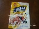 500g Customized Food Pouch Packaging Bag for Squid Silk BHT Approve