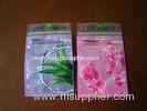 Plastic Laminated Cosmetic Zipper Pouch Packaging For Facial Mask