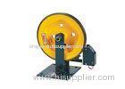 Yellow Iron Elevator Overspeed Governor Non-Return With 280mm Rope Wheel