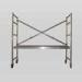 Indoor OEM Light Weight Foldable Aluminum Scaffolding Platform Cold Pressed