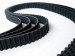 Free shipping 255L industrial timing belt 5pcs length 647.7mm 68teeth width15mm pitch 9.525mm rubber texture factory sho