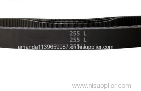 Free shipping 255L industrial timing belt 5pcs length 647.7mm 68teeth width15mm pitch 9.525mm rubber texture factory sho