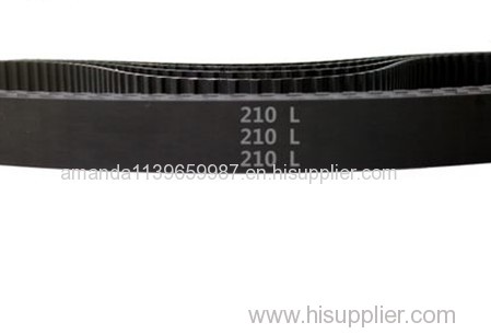 Free shipping 210L industrial rubber synchronous belt 5pcs length 533.4mm 56 teeth width15mm pitch 9.525mm high quality