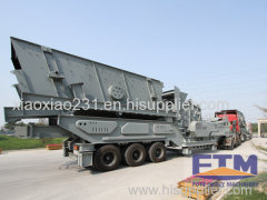Rubber-tyred Mobile Crushing Plant