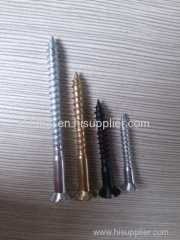 zinc plated wood screw (all kinds of packing )