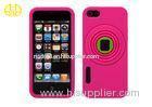 Funny black Silicone Smartphone Protective Cases Camera style Anti - scratch