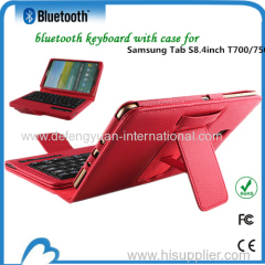 Portable bluetooth keyboard for Samsung Tab S 8.4 inch T700/705