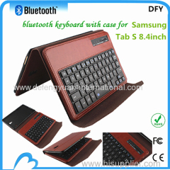 Portable bluetooth keyboard for Samsung Tab S 8.4 inch T700/705
