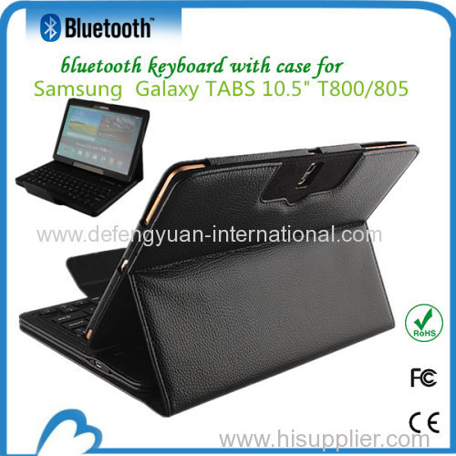 Leather case and bluetooth keyboard for Samsung