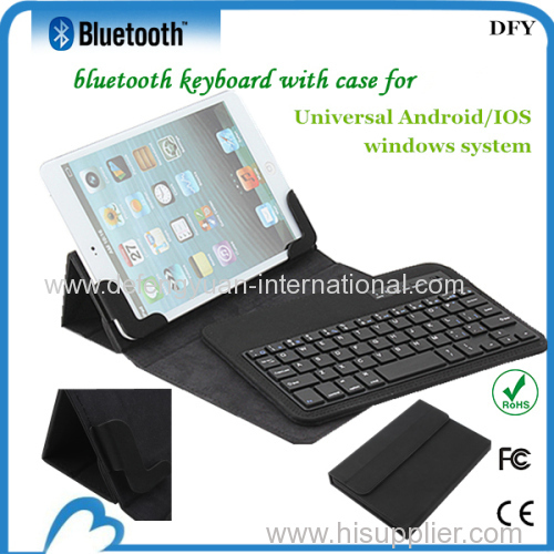 Bluetooth keyboardd for 7-8 inches tablet PC for android IOS and windows system