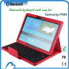 Folding ABS detachable magnetic bluetooth keyboard for Samsung P900