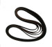 Free shipping 240L industrial timing belt 5pcs length 609.6mm 64 teeth width15mm pitch 9.525mm rubber texture factory sh