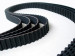 Free shipping 240L industrial timing belt 5pcs length 609.6mm 64 teeth width15mm pitch 9.525mm rubber texture factory sh