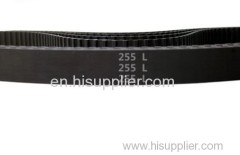 Free shipping 255L industrial timing belt 5pcs length 647.7mm 68teeth width15mm pitch 9.525mm rubber texture factory sho