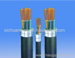 Polyvinyl chloride insulated control cable