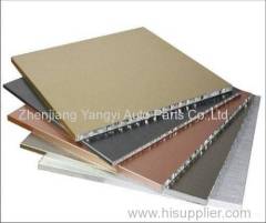 Honeycomb plate honeycomb composite board