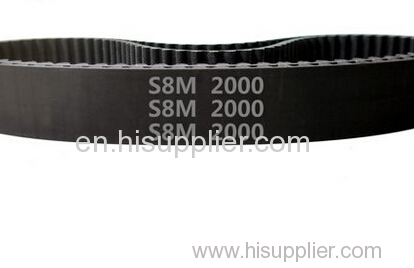 Free shipping & factory price STPD/STS-S8M industrial synchronous belt 250 teeth length 2000mm pitch 8mm width 10mm