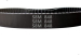 free shipping STPD/STS-S8M rubber fiberglass timing belt pitch 8mm width 10mm length 848 mm 106 teeth high quality