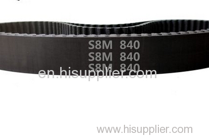 free shipping STPD/STS-S8M rubber fiberglass timing belt pitch 8mm width 10mm length 840 mm 105 teeth professional manuf