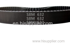 free shipping STPD/STS-S8M rubber timing belt pitch 8mm width 10mm length 632 mm 79 teeth professional manufacturer