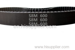 free shipping STPD/STS-S8M rubber timing belt pitch 8mm width 10mm length 600mm 75 teeth professional manufacturer