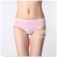 Apparel & Fashion Underwear & Nightwear Briefs Boxers Summer Ultra thin Openwork Jacquard Bamboo Bikini Low Cut Women